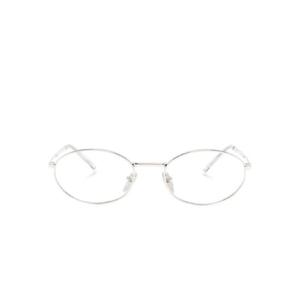 프라다 타원형 프레임 안경 VPRA57