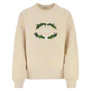 버버리 샌드 코튼 혼방 스웨트셔츠 8097920