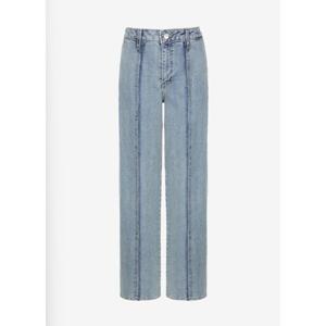 [게스]여성 M톤 앞절개 디테일 와이드 청바지 YP2D6055