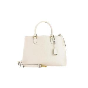 프라다 클래식 로고 소프트 레더 투웨이 토트백 화이트 1BA579-2EBJ-F0009