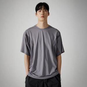 시원하고청량한느낌이좋은넥스트스킨AIR-MESH 배색반팔티셔츠SSM2504