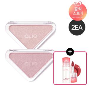 [NEW COLOR][2EA]클리오 에센셜 블러쉬 탭+(증정)크리스탈미니립1ea