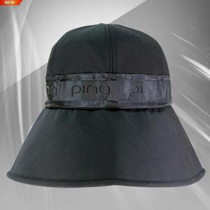 [핑]PING 25년 솔리드 와이드 골프모자 블랙(여성) TA3640201