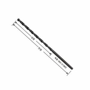 연삭 42838 스트레이트 롱드릴 2.4mm 150mm 빗트 기리 날