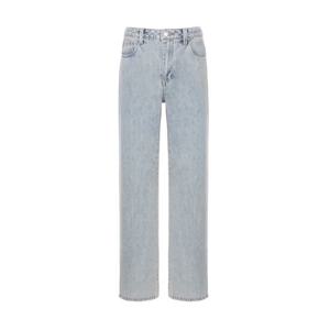 [게스]여성 핑크 블리치드 와이드 청바지 YP2D6065