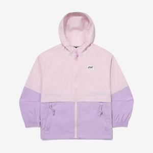 [휠라키즈]톤온톤 컬러 바람막이_(FK2JKG2102X_SPN)