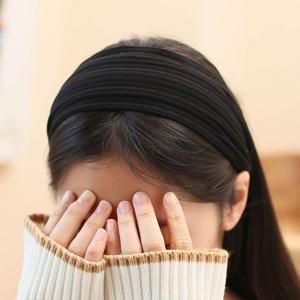 (엔젤슈슈) 베이직 골지 헤어밴드 편안한 머리띠