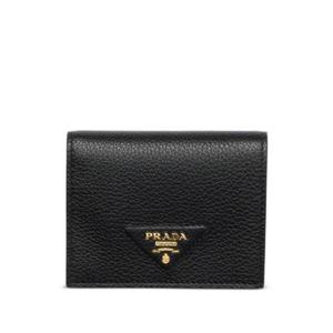 프라다 스몰 텍스처 레더 지갑 1MV2042BBE