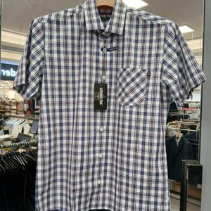 런던포그 HC08 반팔  체크  셔츠 LPA3A567