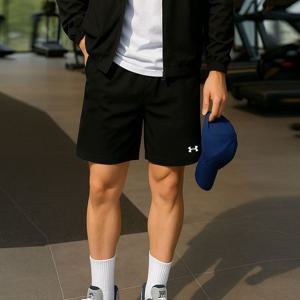 [언더아머]언더아머 UA 테크 유틸리티 트레이닝 반바지 팬츠 블랙 1385978-002