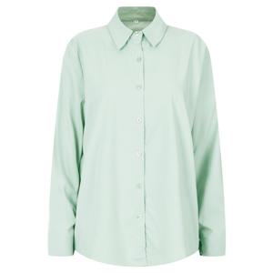 샵앤) 여성 링클프리 카라넥 정장 긴팔 블라우스 INT-WBL-20547-민트