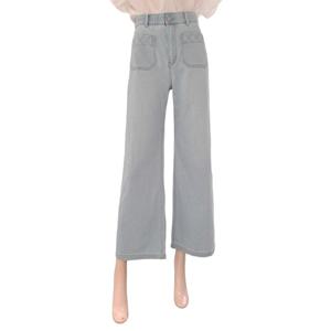 [숲]포켓 디테일 와이드 데님 팬츠 SB5DP36