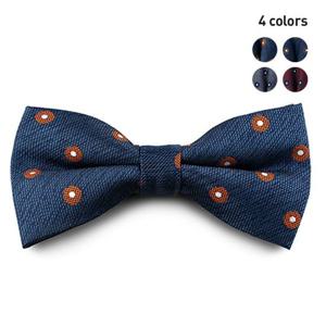 20151215L_화이트써클 패턴 나비넥타이 4종