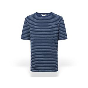 [헤지스] 남성 스트라이프 크루넥 티셔츠 HZTS5B507B2