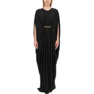 톰포드 블랙 루즈 핏 개더드 원피스 KFJ015 JEX106LB999