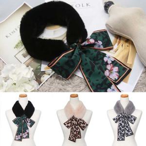 여성 리본 퍼목도리 케이프 겨울 패션 연말 모임룩