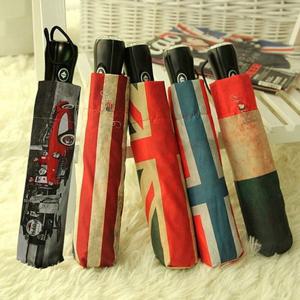 모던플래그 4단 자동열림 반자동접이식 우산