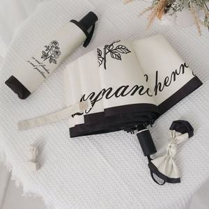 장미꽃 3단 자동우산 자동양산 자외선차단