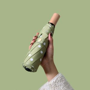 땡땡이 3단우산 UV 자외선차단 여성 암막 우산 우양산