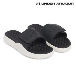 [언더아머(백)]남성 쿠셔닝 슬리퍼 UA 이그나이트 프로 8 슬라이드 6000337-022