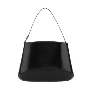 LOW CLASSIC 블랙 가죽 핸드백 LCPF22BA03374 0372