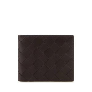 BOTTEGA VENETA 다크 브라운 가죽 지갑 605721VCPQ4 2145