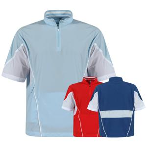 페라어스 남성 비비드배색 우븐 골프 반팔셔츠 GCTM54R2540