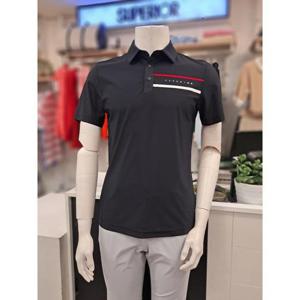 슈페리어 세이브존01 슈페리어골프 남성 제에리 사선마이 펀칭믹스 티셔츠 IM0FTTY206 IM0FTTY206