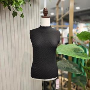 스테파니 HC05 플리츠민소매티셔츠T A25TS5227H4