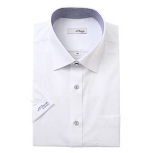[듀퐁셔츠] (SE5MM12HS904SWH) 25 S S  화이트 반팔 여름용 일반핏 무지 카라배색 구김 적은 스판셔츠