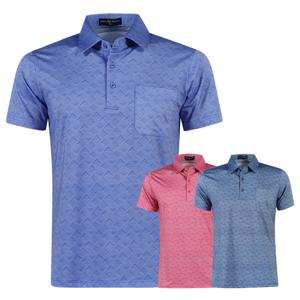 페라어스 남성 여름용 사각엠보 스판 골프셔츠 GCTM5DJ2552