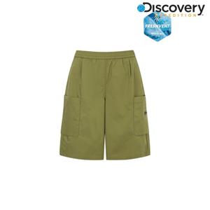 [디스커버리] 여성 코튼 파라슈트 버뮤다 카고쇼츠 DWSP7L053-OLS