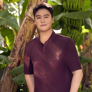 [크로커다일] 메쉬 폴로형 반팔 니트 CDAABKT2341