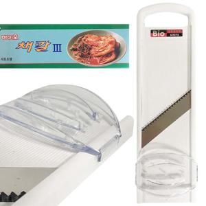 이태리 (바이오 채칼3) 김장채칼 채썰기 3단조절 강판