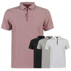 페라어스 남성 여름용 소프트 삼색지퍼 골프셔츠 GCTM5OM2554