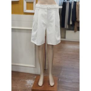 [BCBG]크림 데님 5부 반바지 B5B4P329