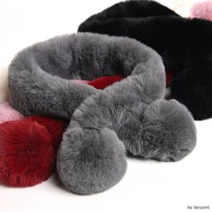 겨울 퍼목도리/ 털목도리/ 겨울머플러/퍼머플러