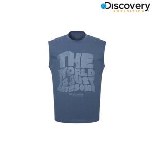 [디스커버리] 남성 그래픽 슬리브리스 워터티셔츠 DMSW77053-INS