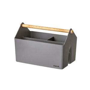 멀티 바스켓 그레이 1P 책상 주방 욕실 화장품 정리