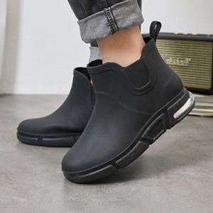 남성 에어솔 컴포트 첼시 앵클 레인부츠 레인28 신발 남성캐주