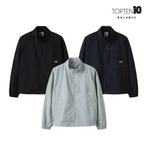 [탑텐 밸런스] 스탠카라 바람막이 MBF5JJ1040 타슬란 소재 윈드브레이커 캐주얼 자켓