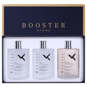 (무배)바찌 옴므 부스터 스킨케어 세트 (스킨2+로션1) /애프터쉐이브 겸용 남성 보습 피지케어
