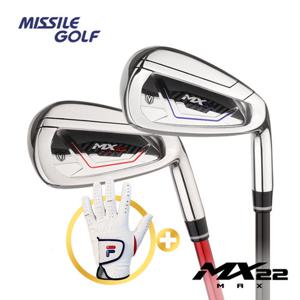 (양피장갑 증정)미사일골프 MX22 MAX 남/여 아이언 단품