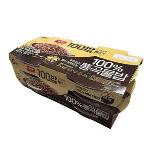 동원 양반 100밥 100% 통곡물밥 130g (6개입)