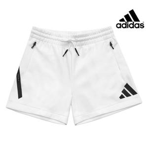 아디다스 우먼스 Z.N.E 루즈핏 반바지 화이트 JJ4678