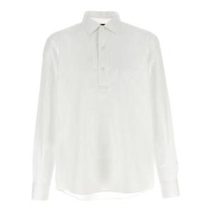 제냐 롱슬리브 커브드 헴 셔츠 UFX37A9SRF13 001 TP936806663