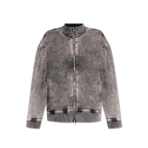 디젤 D 칼리 S 트랙 데님 지퍼업 재킷 A168580ABDA 02 TP935351976