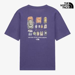 노스페이스  (NT7UR07E) 남성 캠프 바이브 반팔 티셔츠