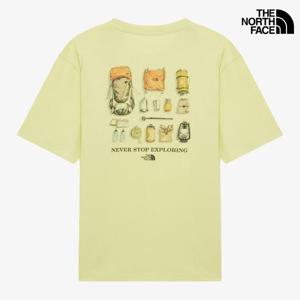 노스페이스  (NT7UR07F) 남성 캠프 바이브 반팔 티셔츠