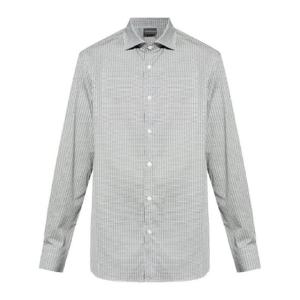 25 FW 엠포리오아르마니 기하학 프린트 셔츠 6D1C861K6BZ TP432492308